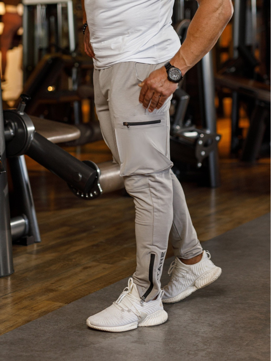 Pantalones de chándal K102 gris claro MITARE PRO MAN
