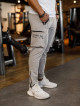 Pantalones de chándal K102 gris claro MITARE PRO MAN