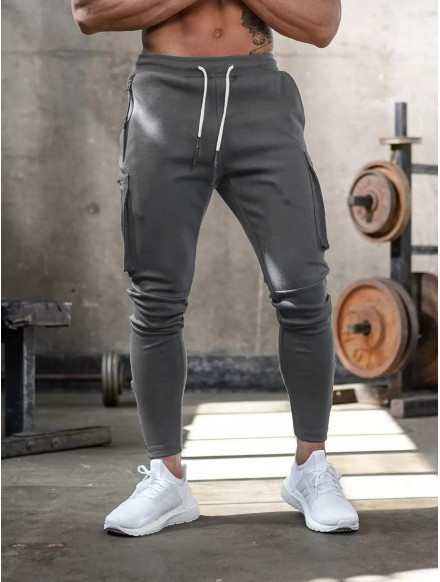 Pantalones de chándal K102 gris oscuro MITARE PRO MAN 2