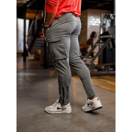 Pantalones de chándal K102 gris oscuro MITARE PRO MAN