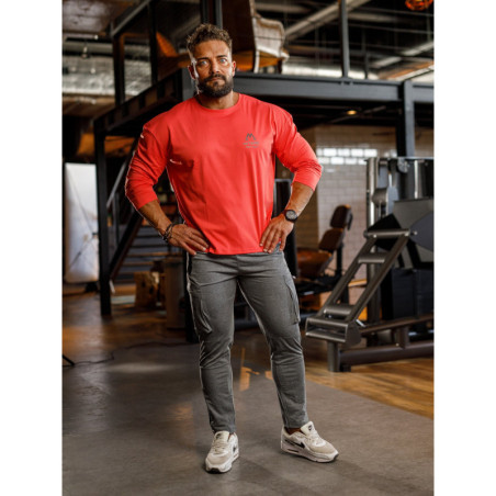 Pantalones de chándal K102 gris oscuro MITARE PRO MAN