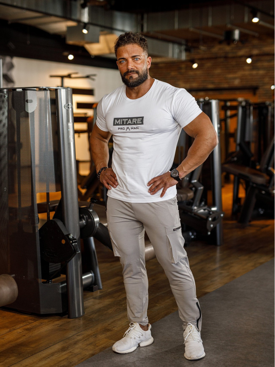 Camiseta K093 blanco MITARE PRO MAN