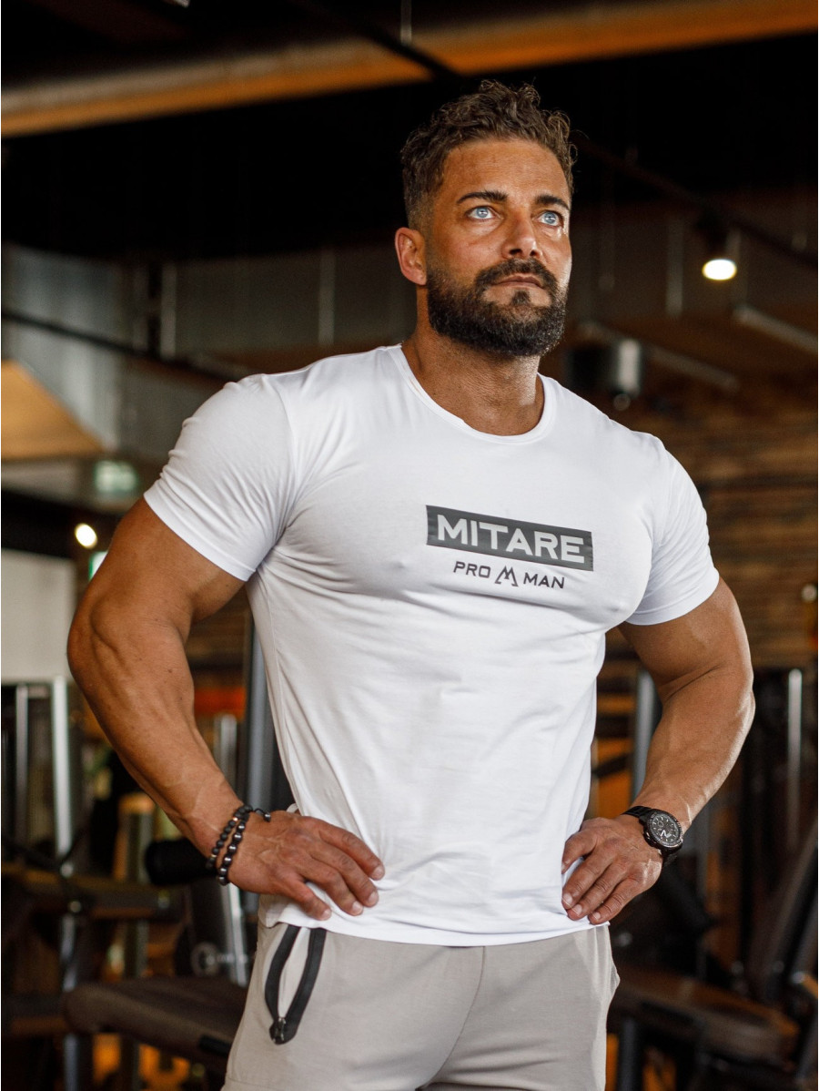 Camiseta K093 blanco MITARE PRO MAN