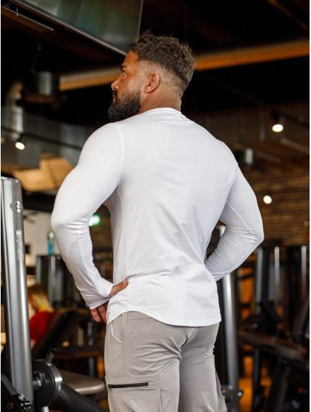 Camiseta manga larga K094 blanco MITARE PRO MAN 2