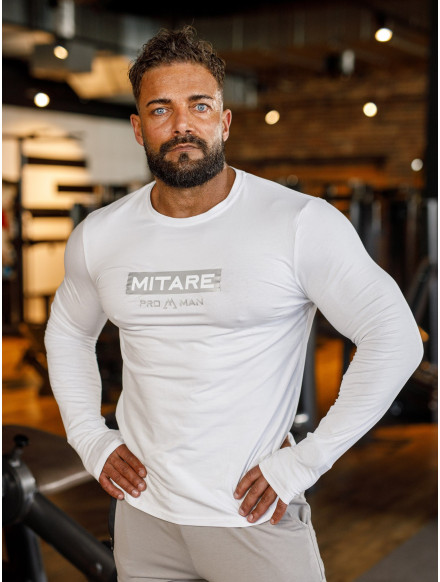 Camiseta manga larga K094 blanco MITARE PRO MAN