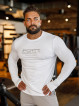 Camiseta manga larga K094 blanco MITARE PRO MAN