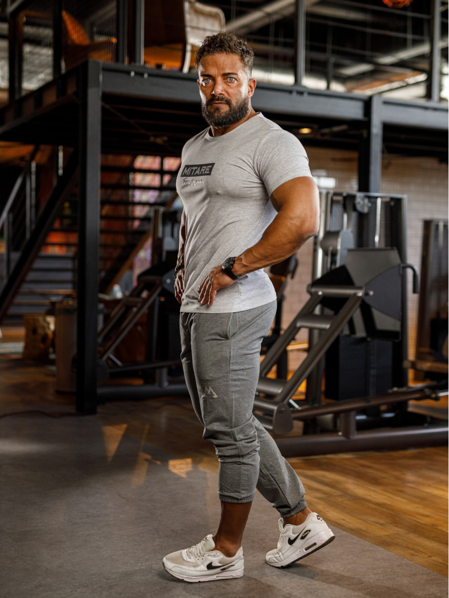 Camiseta K093 gris MITARE PRO MAN