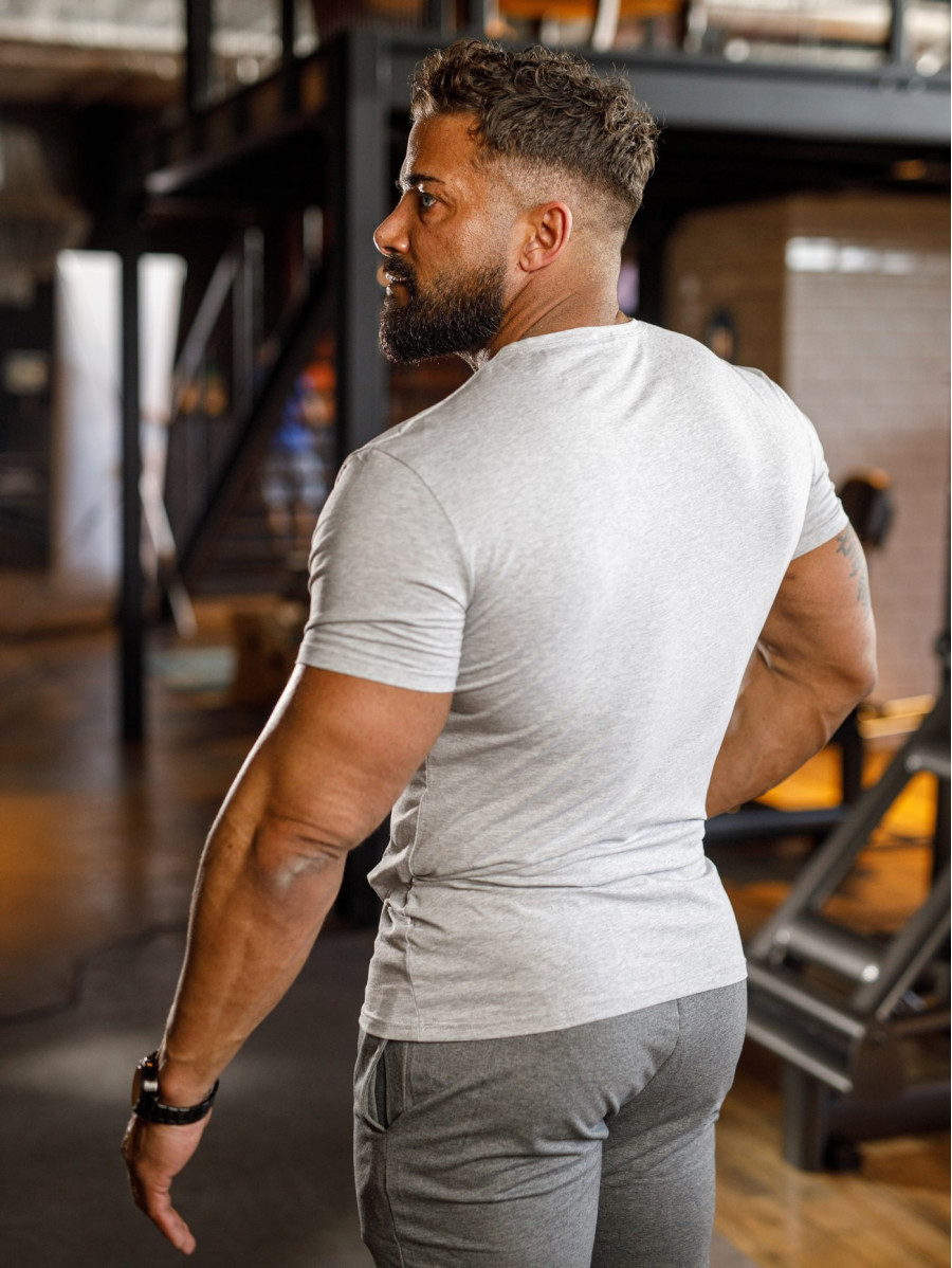 Camiseta K093 gris MITARE PRO MAN