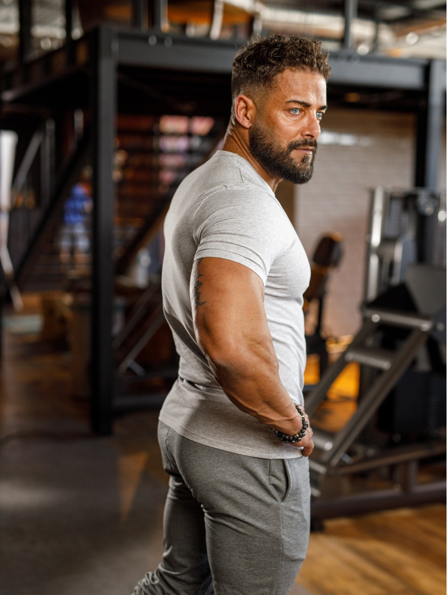 Camiseta K093 gris MITARE PRO MAN