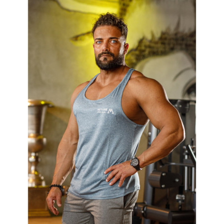 Camiseta de tirantes K095 azul MITARE PRO MAN