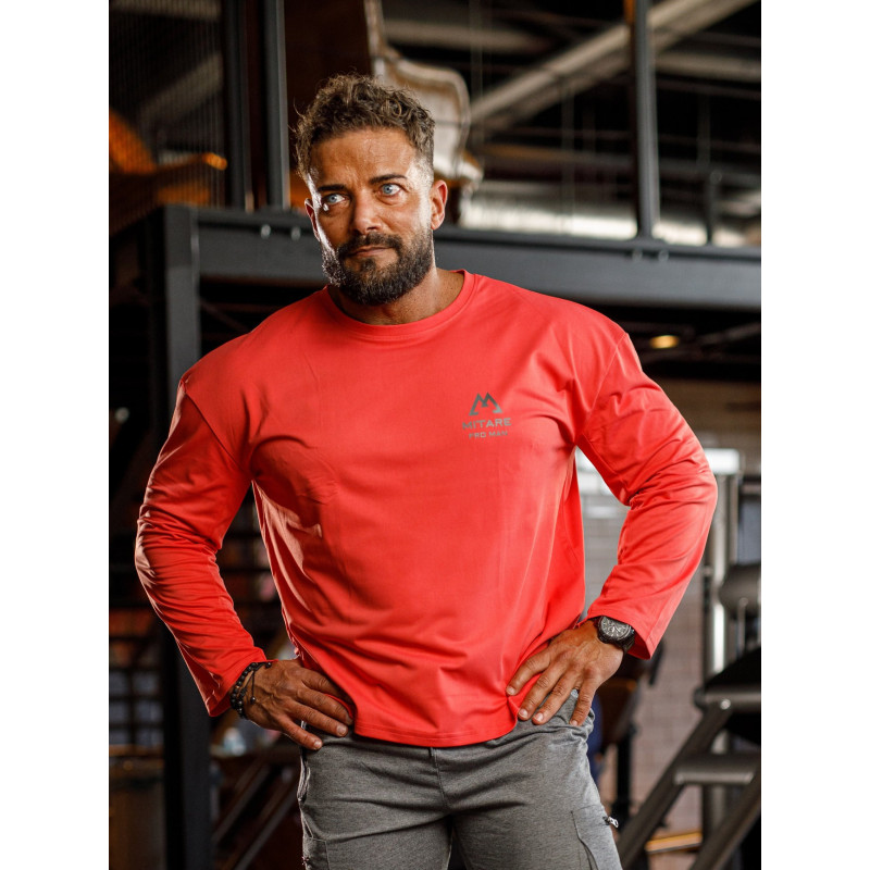 Camiseta manga larga K101 fucsia MITARE PRO MAN