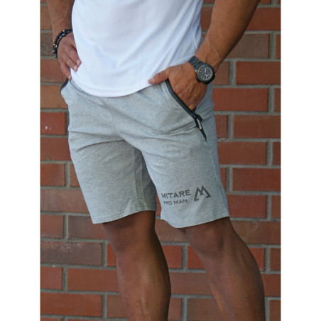 Pantalón corto BEST CLASSIC K112 gris claro MITARE PRO MAN