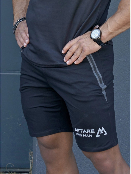 Pantalón corto BEST CLASSIC K112 negro MITARE PRO MAN