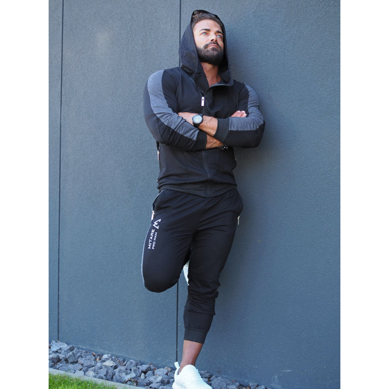 Sudadera con capucha K097 negro MITARE PRO MAN