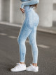 Leggings sin costuras PUSH UP MAX MARBLE K111 vaqueros azules MITARE