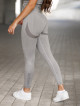 Leggings sin costuras PUSH UP MAX K001 gris claro MITARE