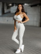 Leggings sin costuras PUSH UP MAX K001 latté MITARE