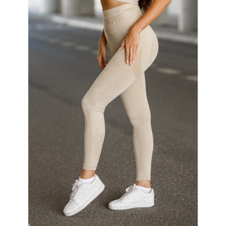 Leggings sin costuras PUSH UP MAX K001 beige MITARE
