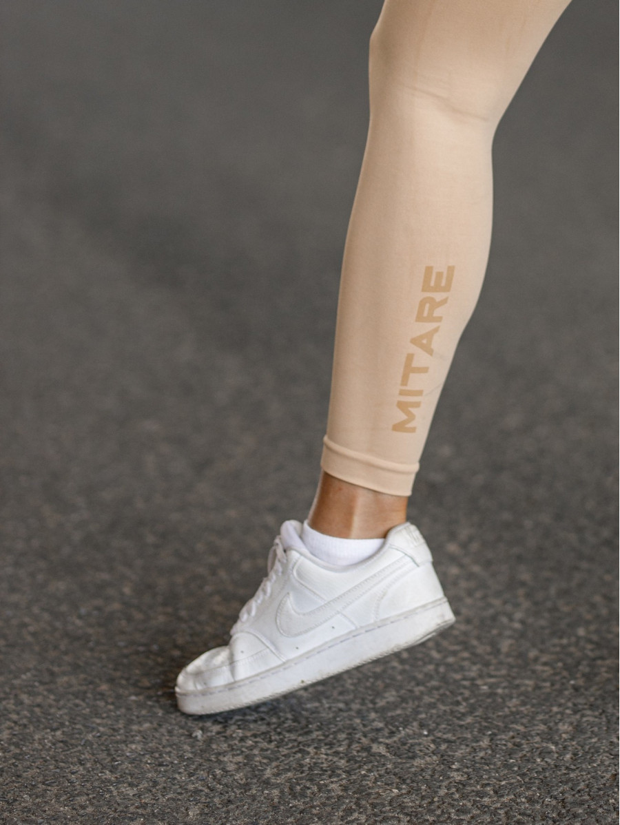 Leggings sin costuras PUSH UP SUNNY K113 desierto arena MITARE