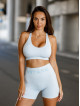 Shorts sin costuras PUSH UP SUNNY K115 azul mar MITARE