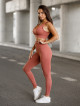 Leggings PUSH UP modeladores y adelgazantes SUNNY K113 rosa empolvado MITARE