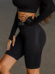 Shorts sin costuras PUSH UP MAX K077 negro MITARE