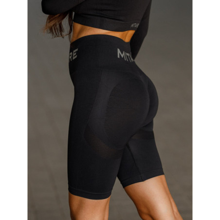Shorts sin costuras PUSH UP MAX K077 negro MITARE