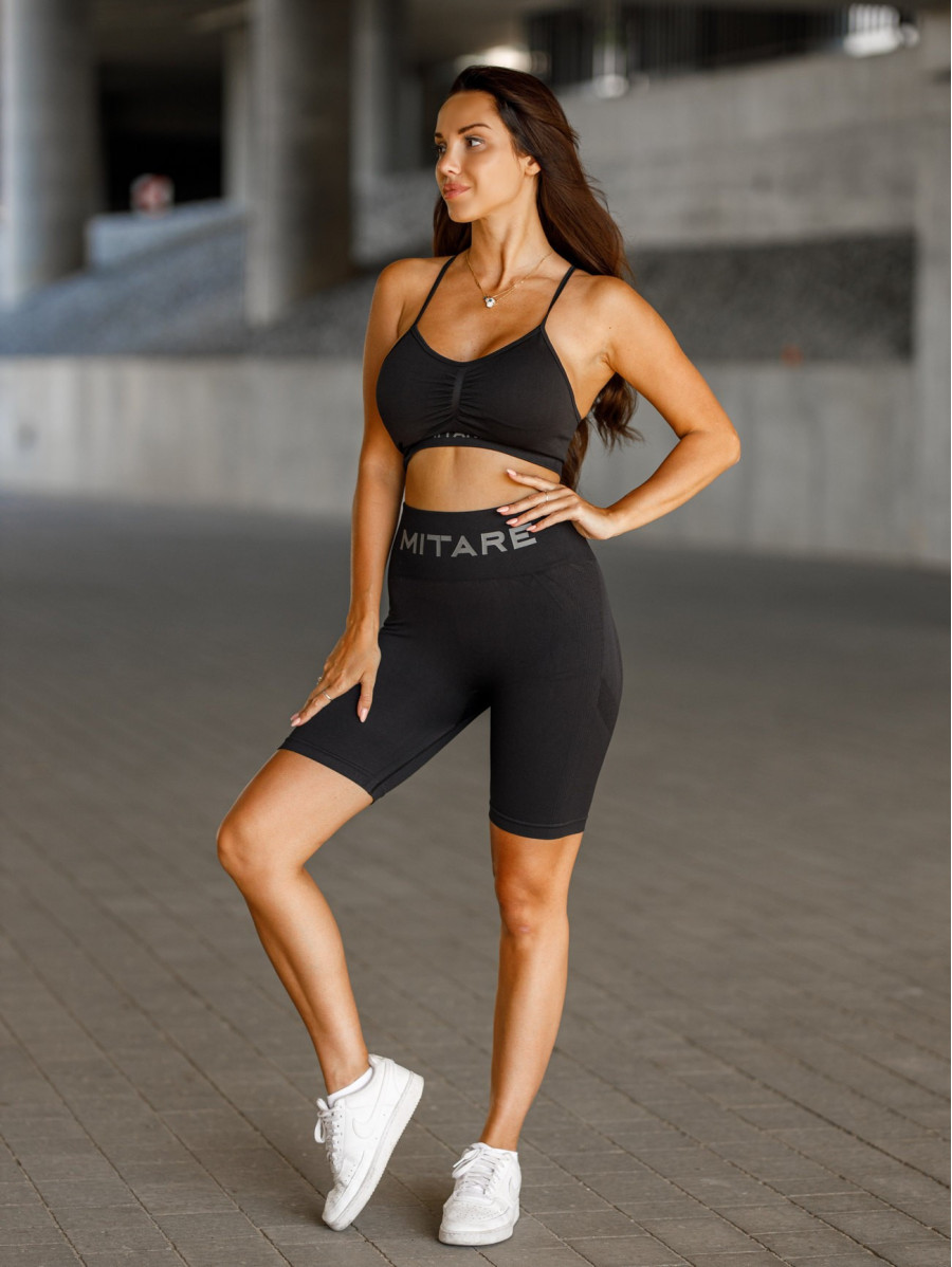 Sujetador sin costuras PUSH UP MAX K002 negro MITARE