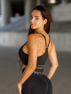 Sujetador sin costuras PUSH UP MAX K002 negro MITARE