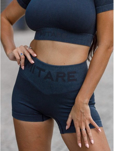 Shorts sin costuras DREAM PUSH UP K109 grafito MITARE 2