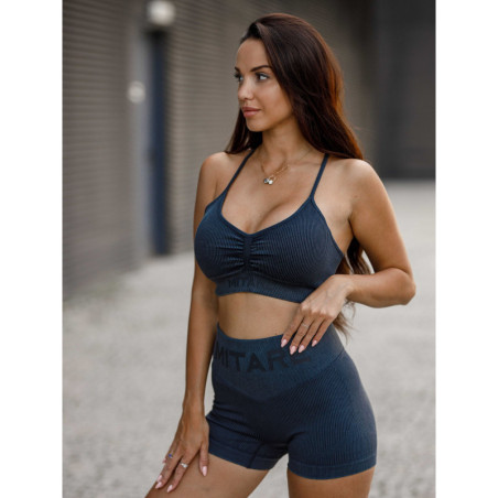 Shorts sin costuras DREAM PUSH UP K109 grafito MITARE