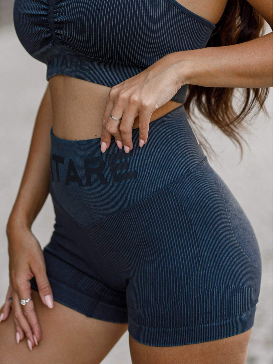 Shorts sin costuras DREAM PUSH UP K109 grafito MITARE