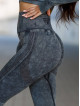 Leggings reductores moldeadores PUSH UP MAX MARBLE K111A negro MITARE