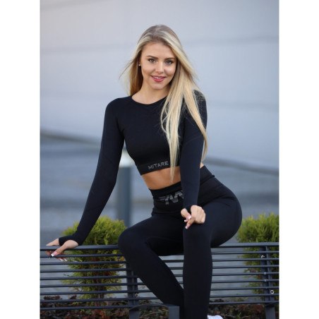 Leggings reductores moldeadores PUSH UP MAX K001A negro MITARE
