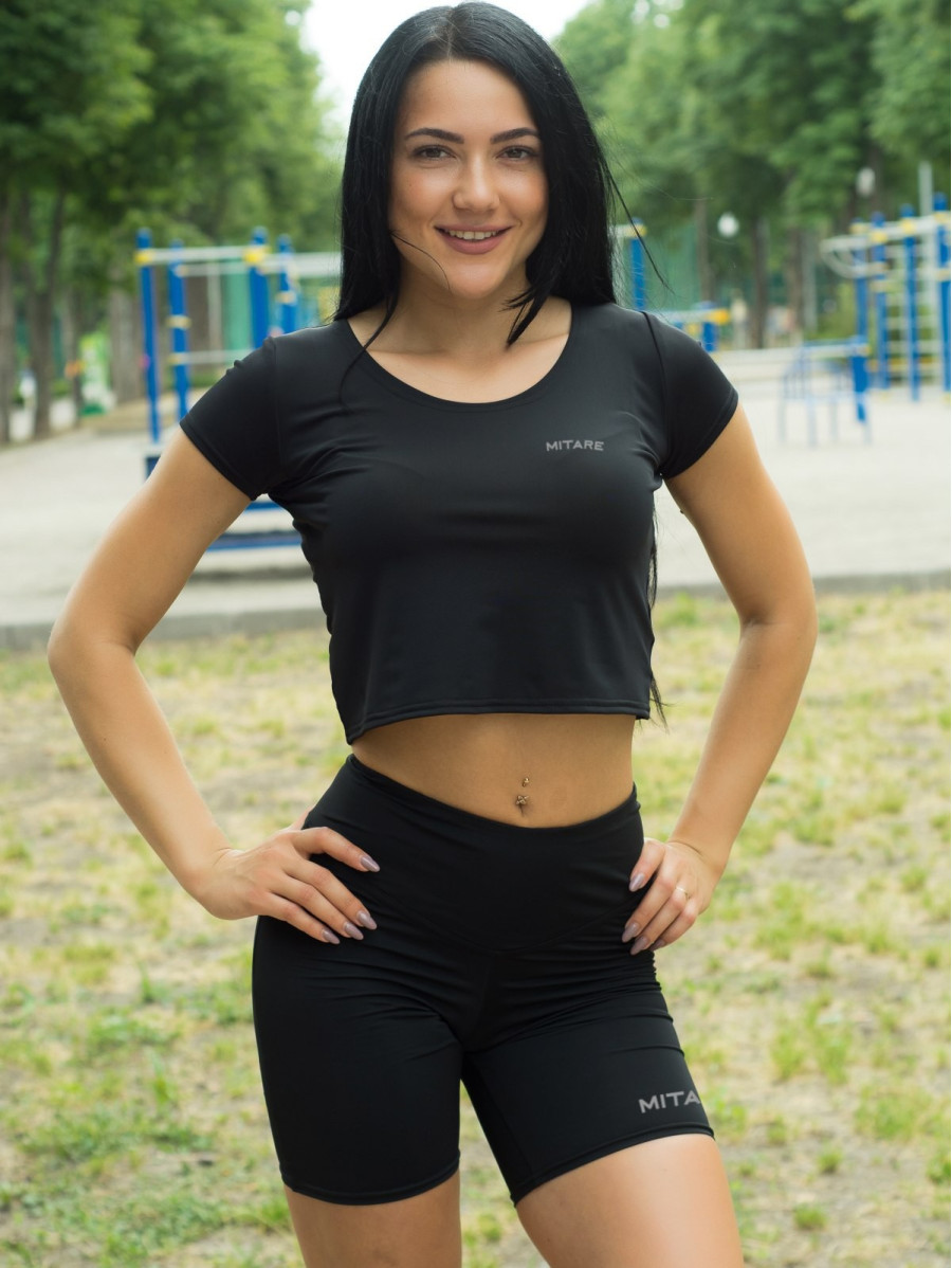 Pantalones cortos BEAUTY K038 negro MITARE