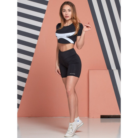 Pantalones cortos BEAUTY K038 negro MITARE
