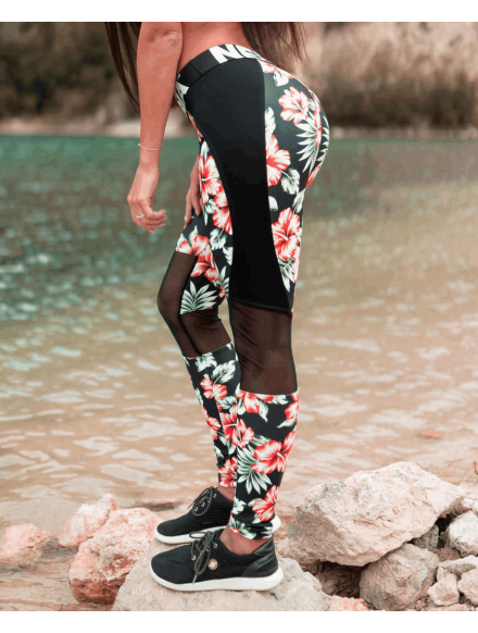 Legginsy ALOHA BABE MODEL N550 NEBBIA