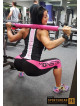 Leggins 3/4 DriFit Compression M190 Black/Pink MONSTA
