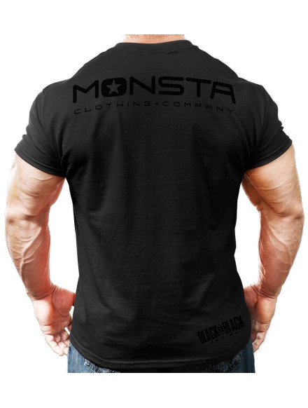 T-shirt męski M194 Black MONSTA 2