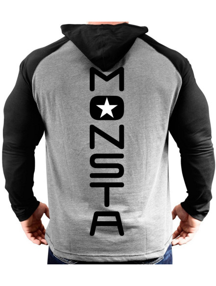 Koszulka MC-MONSTA M107 GREY MONSTA 2