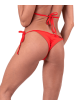Parte de abajo del bikini con arrugación MODELO N673 rojo NEBBIA
