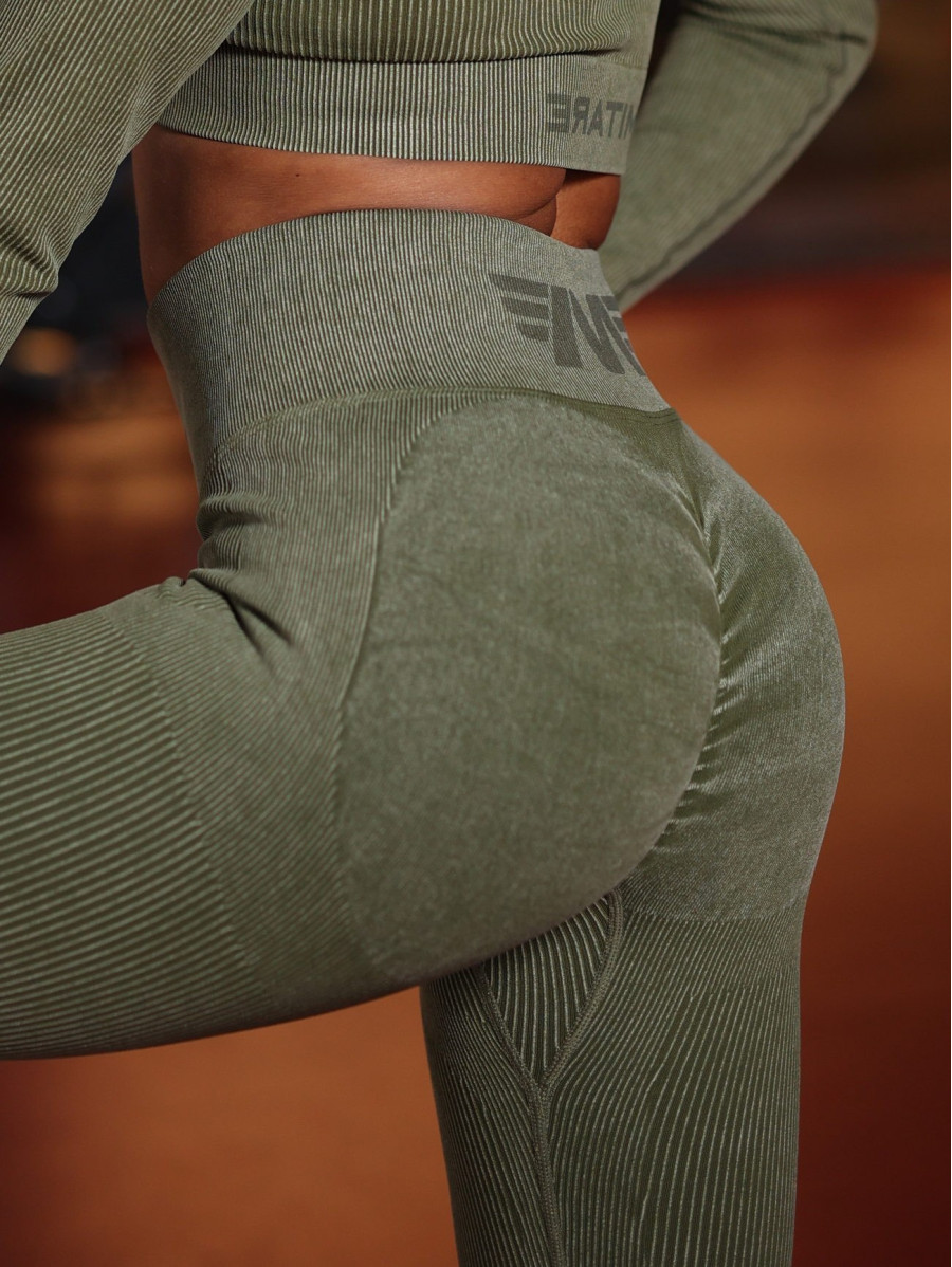 Leggings reductores moldeadores DREAM PUSH UP ANGEL K108A verde MITARE