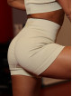 Shorts sin costuras DREAM PUSH UP K109 beige MITARE