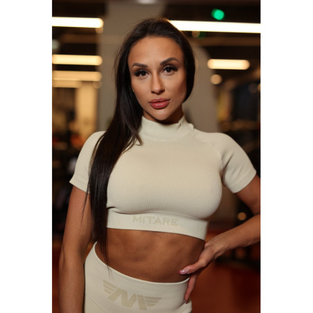 Camiseta sin costuras DREAM K104 beige MITARE