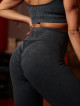Leggings reductores moldeadores DREAM PUSH UP K108A grafito MITARE