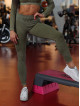 Leggings reductores moldeadores DREAM PUSH UP ANGEL K108A verde MITARE