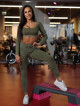 Leggings reductores moldeadores DREAM PUSH UP ANGEL K108A verde MITARE