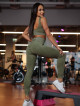 Leggings reductores moldeadores DREAM PUSH UP ANGEL K108A verde MITARE