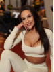 Crop Top sin costuras DREAM K107 beige MITARE