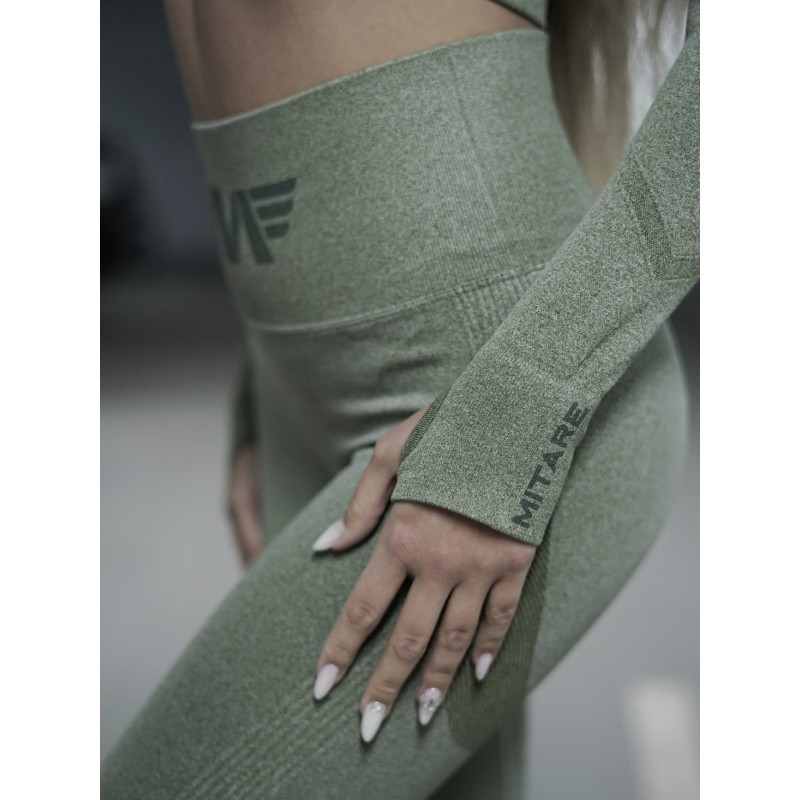 Leggings reductores moldeadores PUSH UP MAX ANGEL K001A ejercito verde MITARE